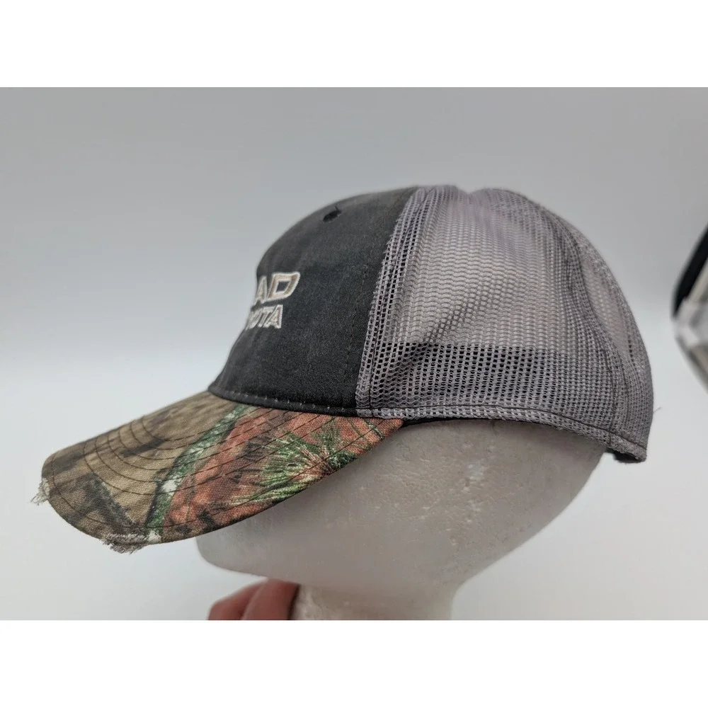 Mowear USA Coad Toyota Trucker Hat Mens Camo Distressed Mesh Snapback Cap